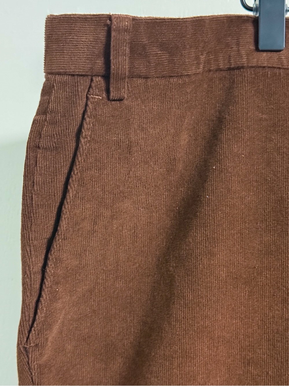 Lauren Ralph Lauren Men’s 46x32 Brown Wide Wale Corduroy Pants Straight Leg - Picture 3 of 12